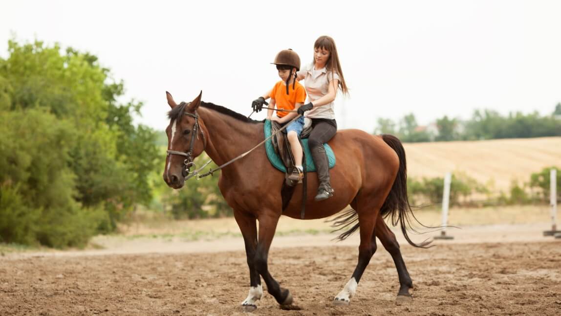 Horse-riding