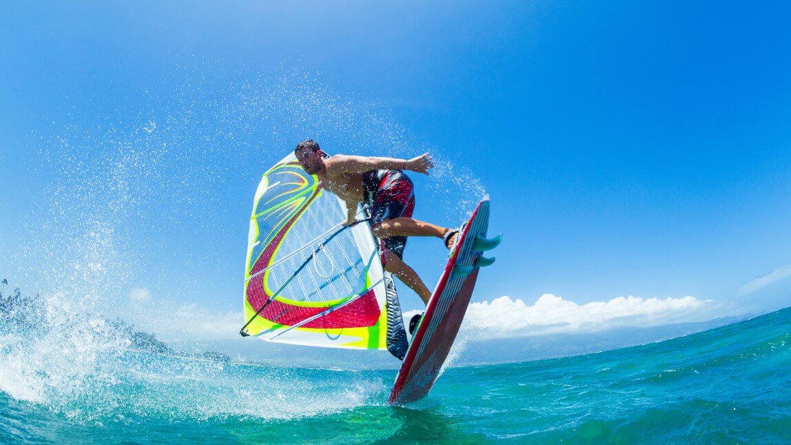 Surfing and windsurfing